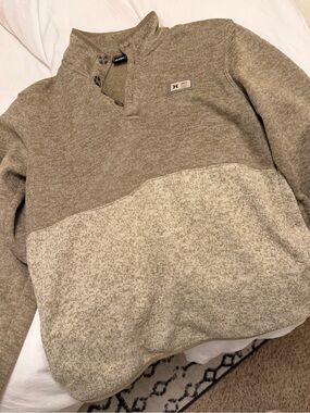 Hurley Men's Two-Tone Olive Zip Pullover